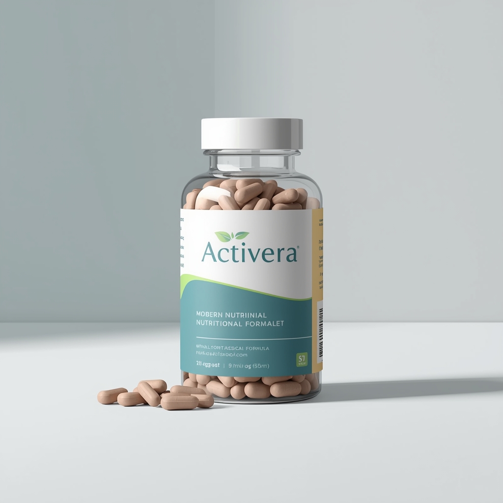 Activera food supplement bottle